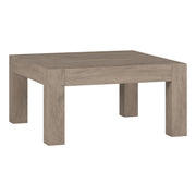 34" Gray Manufactured Wood Square Coffee Table