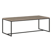47" Gray Manufactured Wood Rectangular Coffee Table