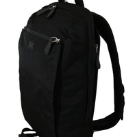 Black School Travel Backpack Men's Borse Nylon Bag