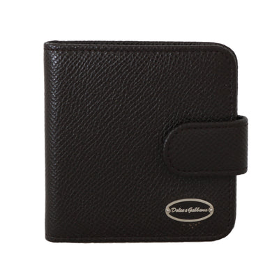 Brown Dauphine Leather Condom Case Holder