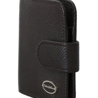 Brown Dauphine Leather Condom Case Holder