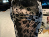 Leopard Gauzy Cotton Face Mask, Very Breathable, Made in USA