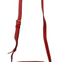 Red Crown Men Patch Crossbody Borse GLAM Leather BAg
