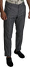 Gray Formal Dress Trouser Slim Fit Pants