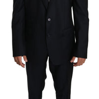 Blue Wool Slim Fit 2 Piece NAPOLI Suit