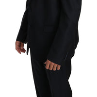 Blue Wool Slim Fit 2 Piece NAPOLI Suit