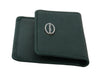 Green Dauphine Leather Condom Case Holder