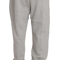 Gray Cotton Sweater Pants Tracksuit  Set