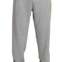 Gray Cotton Sweater Pants Tracksuit