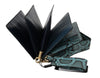 Dolce & Gabbana Blue Snakeskin BOOK Shoulder Leather Bag