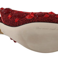 Red Crystal CHRISTMAS Slingbacks Shoes