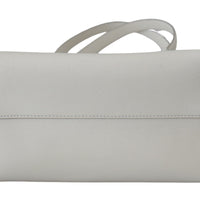 White #DG Women Hand Tote Borse Leather BEATRICE Bag