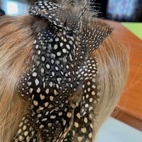 Pheasant Spotted Feathers Handmade Headband