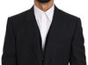 Black Single Breasted 3 Piece MARTINI Suit