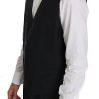 Black Single Breasted 3 Piece MARTINI Suit