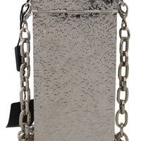 Cross Body Silver Crystal Brass Crystal Purse