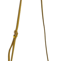 GLAM Round Brown Bambola African Crystal Crossbody Bag