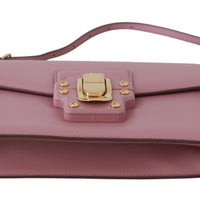 Pink Leather LUCIA Shoulder Messenger Hand Purse