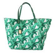 Green Banana Leaves BEATRICE Shopping Hand Tote Bag