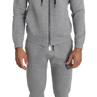 Gray Sport Sweater Pants Tracksuit