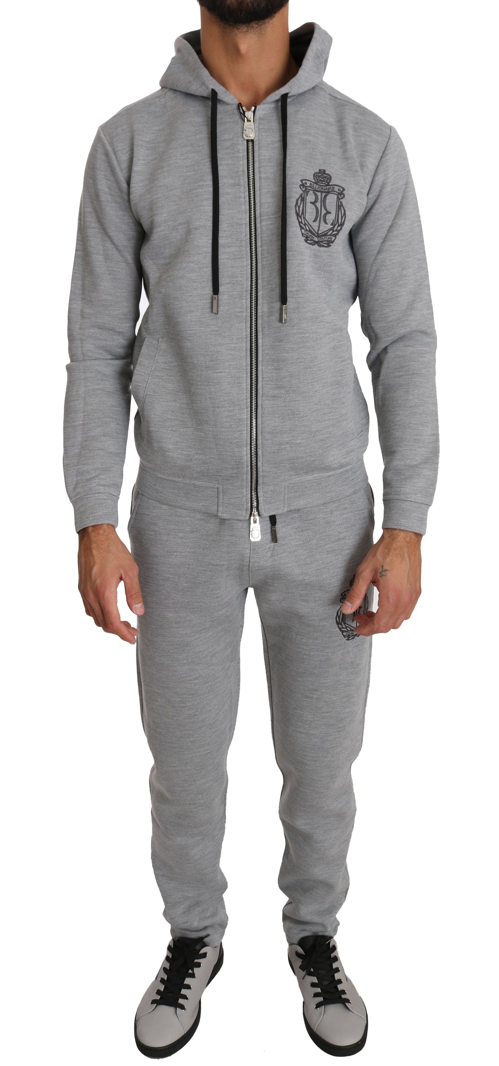 Gray Sport Sweater Pants Tracksuit