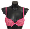 Pink Leopard Nylon Push Up Bra Underwear