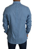 Blue Dress Formal  100% Cotton Shirt
