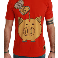 Red Cotton Money 2019 Year of the Pig T-shirt