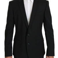 Black Single Breasted Jacket MARTINI Blazer