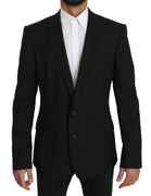 Black Single Breasted Jacket MARTINI Blazer