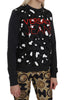 Gray Leopard Print Couture Sweatshirt