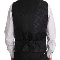 Black Bee Embellish 2 Piece Vest Blazer