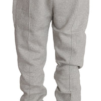 Gray Cotton Sweater Pants Tracksuit