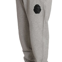 Gray Cotton Sweater Pants Tracksuit