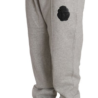 Gray Cotton Sweater Pants Tracksuit