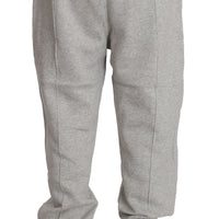 Gray Cotton Sweater Pants Tracksuit