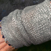 Silver Mesh Cuff Bracelet