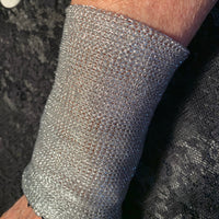 Silver Mesh Cuff Bracelet