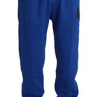 Blue Cotton Sweater Pants Tracksuit