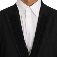 Black Wool MARTINI Torrero Blazer Jacket