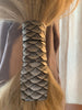 Mermaid Scales in Gray Hair Wrap Tie