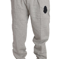 Gray Cotton Sweater Pants Tracksuit