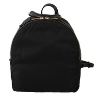 Black Women School Travel Nylon Backpack