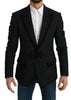 Black Torero Slim Fit Jacket Blazer Jacket