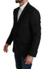 Black Torero Slim Fit Jacket Blazer Jacket