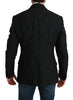 Black Torero Slim Fit Jacket Blazer Jacket