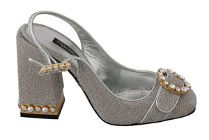 Silver Gold Shiny Crystal Sandals Shoes