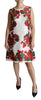 Multicolor Floral Shift Knee Length Dress