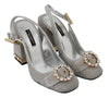 Silver Gold Shiny Crystal Sandals Shoes