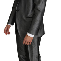 Gray Patterned MARTINI 2 Piece Suit
